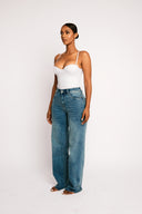 The Aura Wide Fit Jean